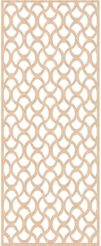 Resort Decorative Pierced Fretwork Wood Wall Panels, 31 3/8"W x 79 3/8"H x 1/4"T - Image 2