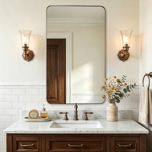 ANDY STAR Bronze Bathroom Mirror by ANDYSTAR