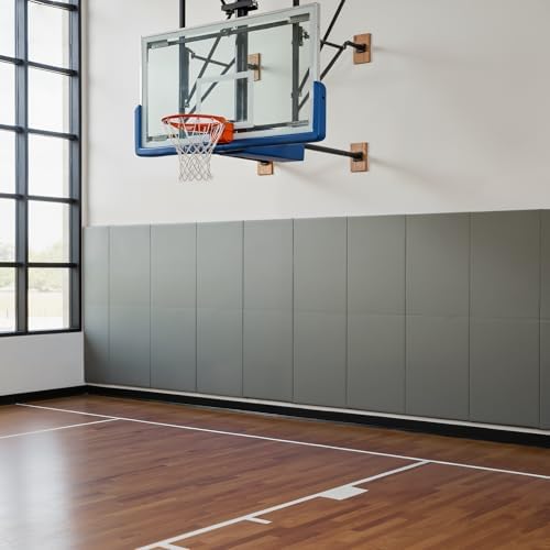 Gym Wall Padding 1 Piece 2" High-Density Thick Foam Wall Protector, 23.6''x60'' by foriy