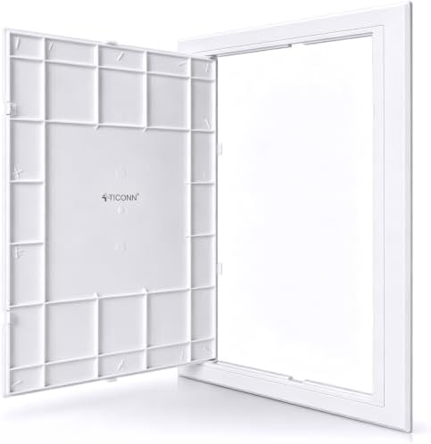 TICONN 12" x 16" Access Panel for Drywall, ABS Wall Hole Cover, Access Door by TICONN
