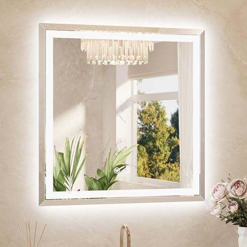 TETOTE Led Lighted Bathroom Mirror by TETOTE