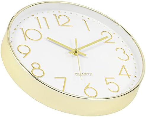 Foxtop 12" Modern Wall Clock Silent Battery Operated Analog Clock - Image 5