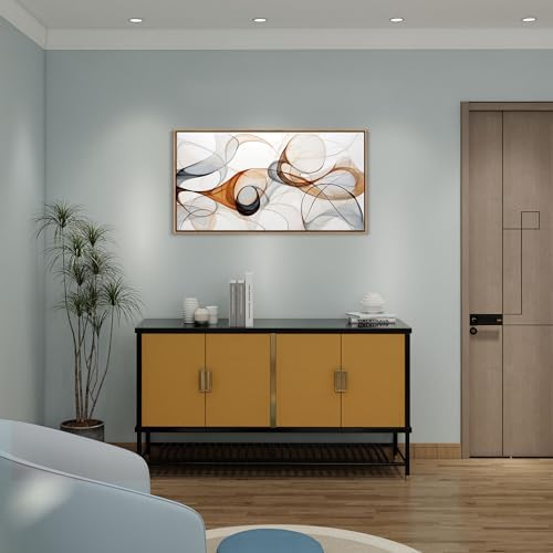KLAKLA Abstract Wall Art Framed Modern Picture - Image 2