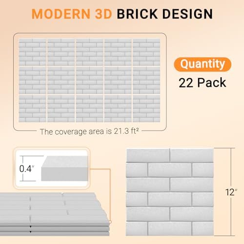 22 Pack Brick Acoustic Panels - Image 2