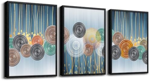 Black Framed Wall Art For Living Room Boho Wall Decor For Bedroom Fashion Wall by Lapremoly