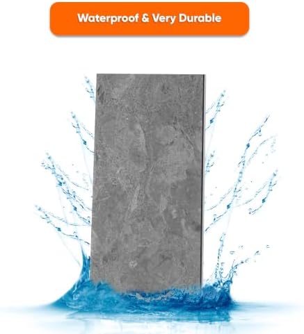 IZODEKOR 3D Concrete Look Wall Panels | 19.7 x 39.4 x 0.8 in | EPS Foam - Image 6