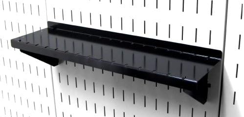 Wall Control Shelf 4in Deep Pegboard Shelf Assembly Pegboard and Slotted Tool by Wall+Control