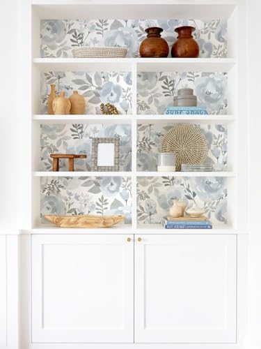 Orainege Floral Wallpaper Peel and Stick Wallpaper Self Adhesive - Image 4
