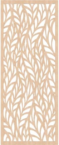 Ortonville Decorative Pierced Fretwork Wood Wall Panels, 31 3/8"W x 79 3/8"H x - Image 2