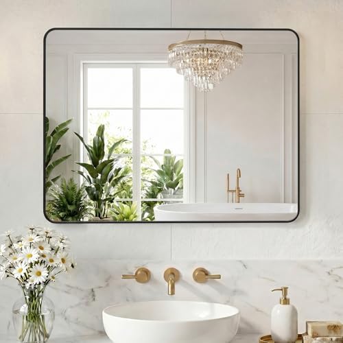 NEWBULIG Bathroom Mirror 30X40 Inch, Vanity Mirror by NEWBULIG