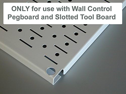 Wall Control ASM-SH-1606 B Deep Pegboard Shelf Assembly - Image 3