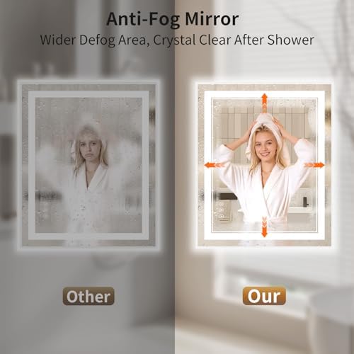 30"x36" LED Bathroom Mirror - Image 5