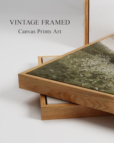 InSimSea Oversized Vintage Landscape Art, Grassland Picture - Image 4