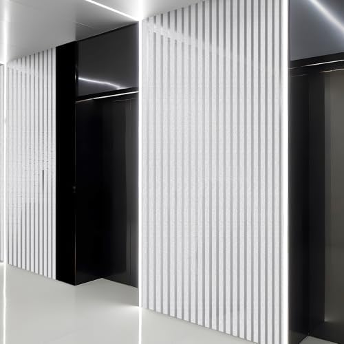 2mm Thick Peel and Stick Wallpaper Mirror Stripe Texture Vinyl Wall Panels - Image 4