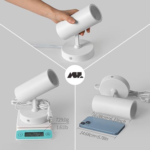 Aisilan LED Spotlight Uplighting Indoor, Plug in Wall Scones Accent Ceiling - Image 6