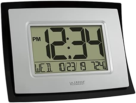 La Crosse Technology Wall/Table Clock, 6.85-inch H x 8.66-inch W x 0.95-inch D - Image 4