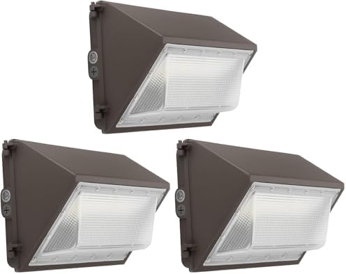 kadision LED Wall Pack with Dusk-to-Dawn Photocell, 60W 7800lm 5000K 100-277V by kadision