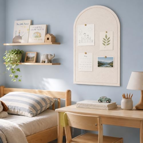 Large Arched Felt Bulletin Board, Sized 36" x 24" - Image 7