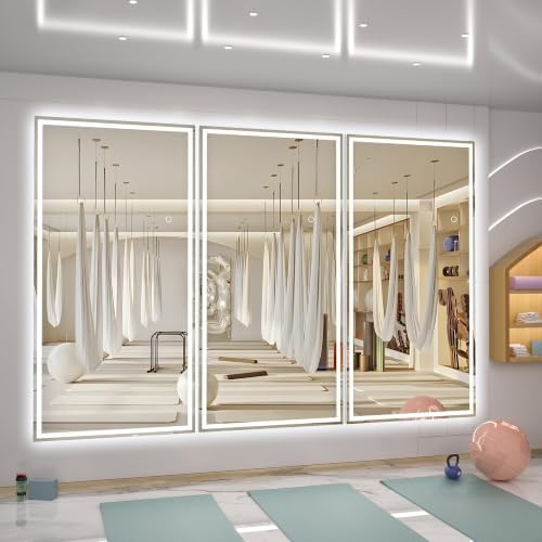 Hasipu Full Length Mirror with Lights, 78.7" x 31.5" LED Lighted Floor Standing - Image 6