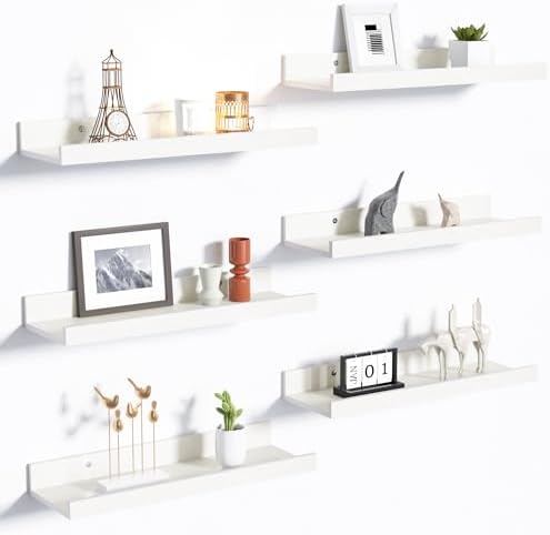 upsimples Floating Shelves for Wall Decor and Storage by upsimples