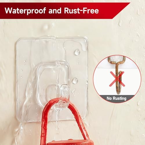 10 Pack Invisible Adhesive Hooks - Image 4