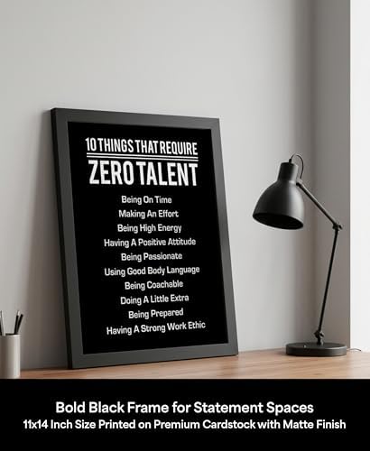 10 Things That Require Zero Talent Wall Art - Image 2