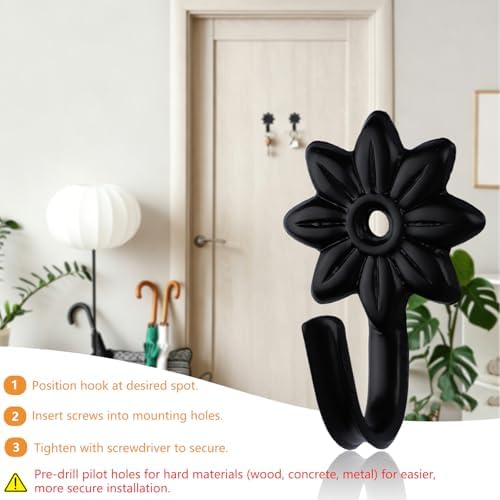 MOROBOR Flower Decorative Wall Hooks - Image 5