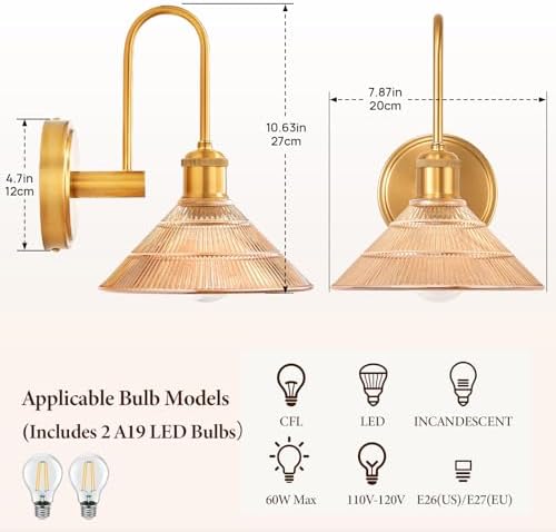 Wall Sconces Set of Two - Image 3