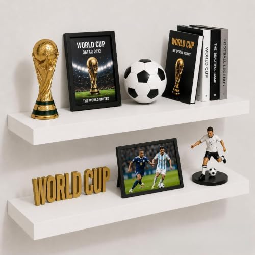 Fun Memories Rustic Wood Floating Shelves by FunMemories