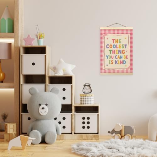 madalo Pink Inspirational Classroom Wall Art Poster Hanger Frame 12x16 Inch - Image 2
