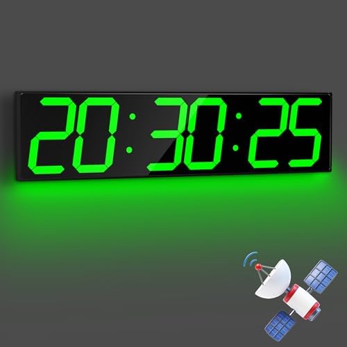 CHKOSDA 28 Inch Oversized Digital Wall Clock by CHKOSDA