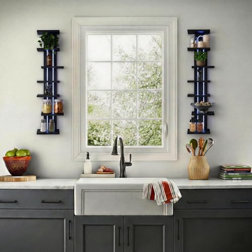 Homaterial 7-Tier Floating Wall Shelves - Image 2