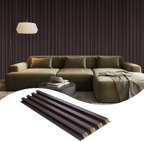 OUZUGIE WPC Acoustic Slat Wall Paneling by OUZUGIE