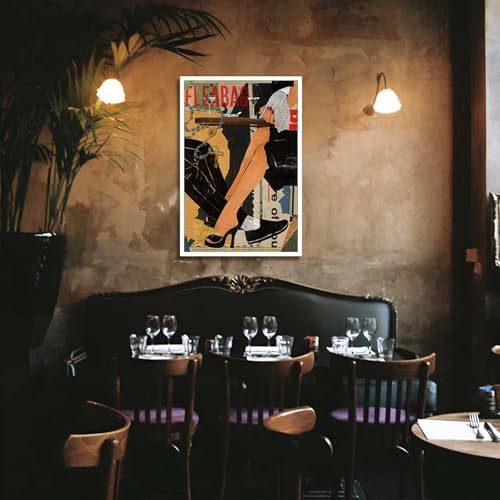 Trendy Retro Fleabag Colorful Poster Funny I Love You Is Will Pass Canvas Wall - Image 3