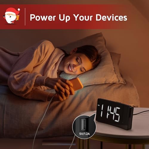 Projection Alarm Clock, Digital Clock - Image 4