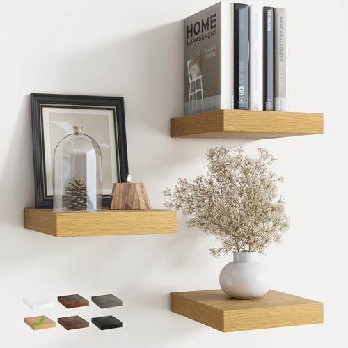 8 Inch Floating Shelves for Wall by Marsmiles