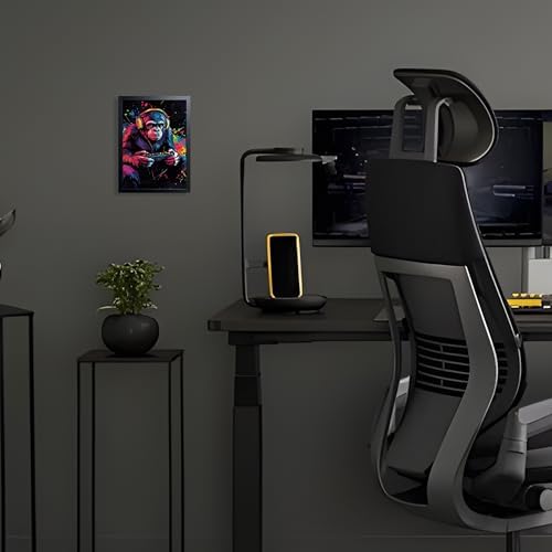 Gamer Monkey Wall Art, Gorilla Playing Video Game - Image 5