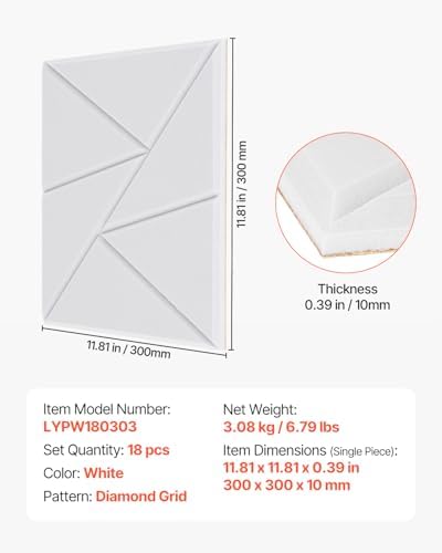 VEVOR 18 Pack Acoustic Panels - Image 7