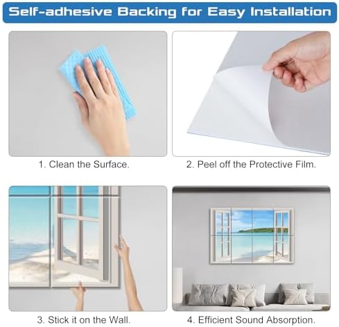 Decorative Acoustic Panels 8 Pack - Image 5