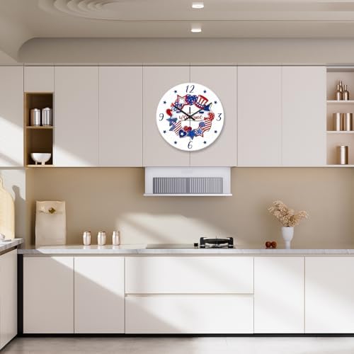 14 Inch Decorative Wall Clocks Battery Operated - Image 2