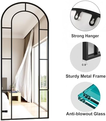 Prywot Arched Mirror Full Length - Image 6