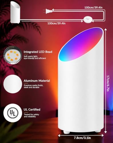 2 Pack Uplights Indoor Floor Can Lights, Remote and Timer - Image 6