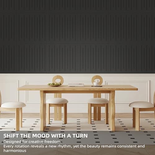 6 Pack Decorative Acoustic Wall Panels, 60 x 40 in Coverage - Image 5