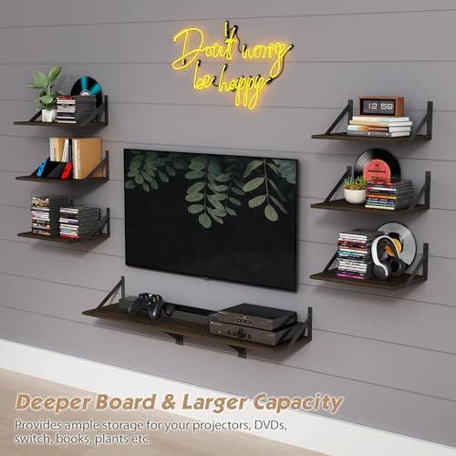 Forbena 12 Inch Deep Floating Shelves - Image 5
