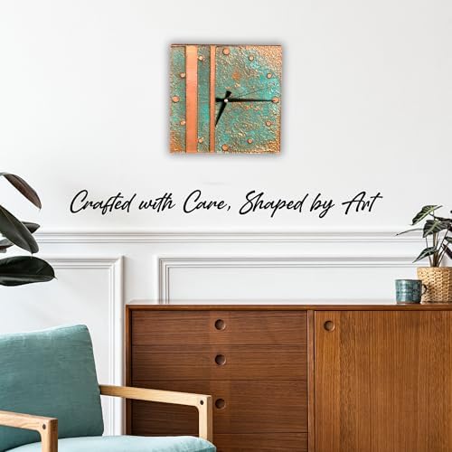 Handmade Copper Wall Clock Artisan Touch in Every Piece - Image 2