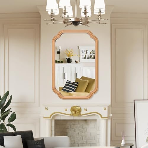 Ferytange Wood Mirror for Bathroom - Image 4