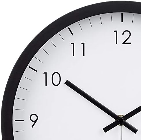 Amazon Basics Classic 12", Silent Non Ticking, Battery Operated, Round Wall - Image 3