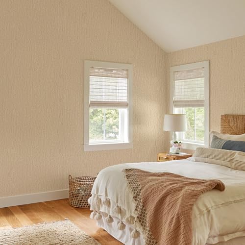 Wallpaper Peel and Stick Beige Wall Paper Vintage Contact Paper 15.7inch x - Image 6