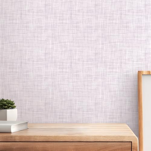 Light Pink Grasscloth Wallpaper Peel and Stick Wallpaper Texture Contact Paper by Qianglive