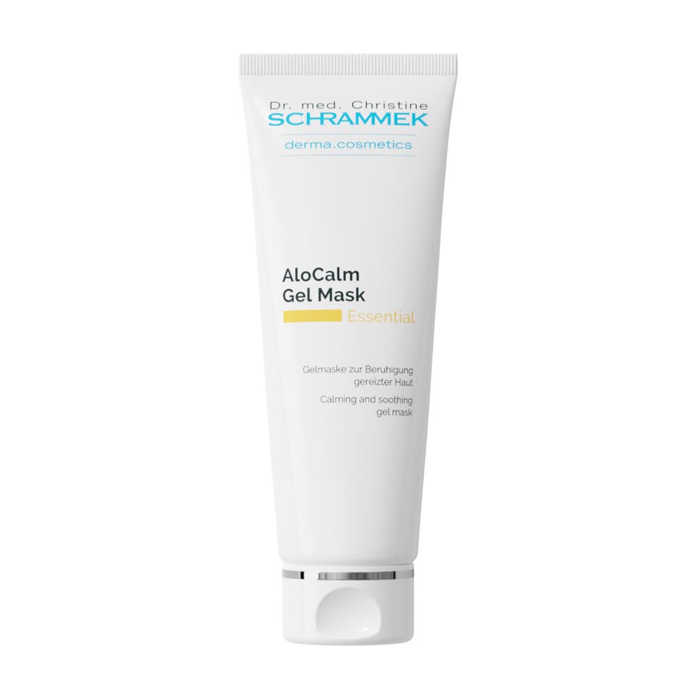 Schrammek Dr AloCalm Gel Mask (2.5 fl oz) – Intensive Skincare with Aloe Vera & Hyaluronic Acid - Hydrates Skin - All Skin Types - Post-Sun Care